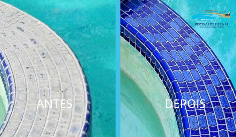 Antes e Depois da Piscina de Nosso Cliente no Bairro em Campo Grande - RJ